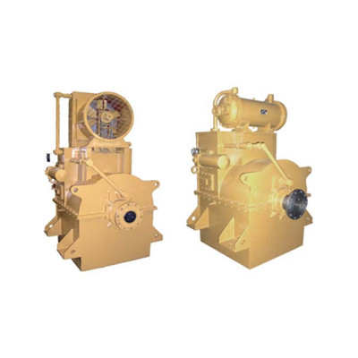 Hydraulic coupler reverse deceleration box
